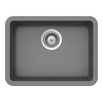 Pelican PL-350 Granite Composite Undermount Kitchen Sink 19 3/4'' x 14 7/8" - Chroma