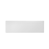 Pelican PL-FC105 Fireclay Single Bowl Reversible Farmhouse Kitchen Sink 25'' x 18'' - White