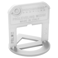 Progress Profiles PRLW-2 Pro Leveling 2 mm White Leveler - 200 Per Bag