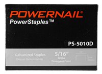 (image for) Powernail PS-5010D 5/16" Divergent Point Staples - 5000 Per Box