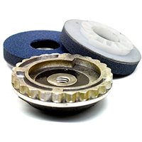 Alpha Professional Tools PVAQCK 4" Assortment Marble Polishing Wheels - 5 Per Box