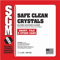 SGM Safe Clean Crystals Sulfamic Acid Based Cleaner - 50 Lb. Pail