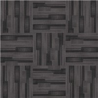Next Floor Dedication 13" x 39" Solution Dyed Twisted Polypropylene Modular Commercial Carpet Tile - Soapstone 712 013