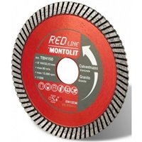 Montolit TBH150 6" Red Line Blade for MOTO Flash Line