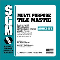 SGM SC580 Multi-Purpose Type 1 Tile Mastic - 1 Gal.