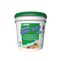Mapei Ultrabond ECO 360 Premium High-Performance Adhesive for Solid Vinyl Sheet Tile and Plank - 1 Gal. Pail