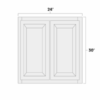 Double Doors Wall Cabinets