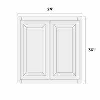 Double Doors Wall Cabinets