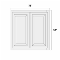 Double Doors Wall Cabinets