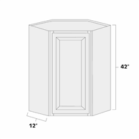 Diagonal Corner Wall Cabinets