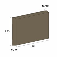 Winchester Grey 96" (8') Decorative Base Molding - WIN-DEC004