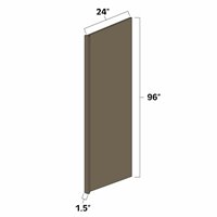 Winchester Grey 24" x 96" Refrigerator End Panel - WIN-REP9624