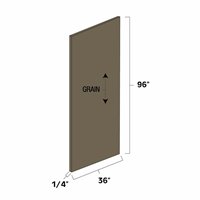Winchester Grey 36" x 96" Stained Plywood - WIN-SPW