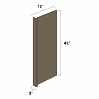 Winchester Grey 15" x 42" Wall End Panel - WIN-WEP1542