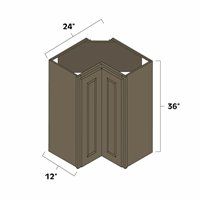 (image for) Winchester Grey 24" x 36" Easy Reach Wall Cabinet - WIN-WER2436