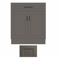 West Point Grey 24" Double Doors & Single Drawer Base Cabinet - WPG-B24