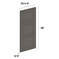 West Point Grey 90" Tall Matching End Panel - WPG-MTEP90