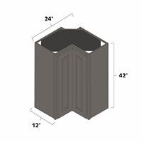 (image for) West Point Grey 24" x 42" Easy Reach Wall Cabinet - WPG-WER2442