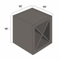 West Point Grey 15" x 12" x 15" Wine Storage Cube - WPG-WINESC1515