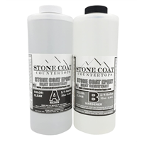 Stone Coat Countertop Epoxy Kit - 1/2 Gallon (Bathroom Vanity 10 Sq Ft.)