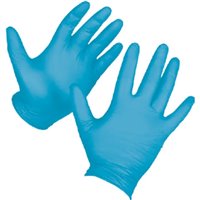 Venom Steel VEN4145 Blue Nitrile Rubber Gloves - 100 Per Box